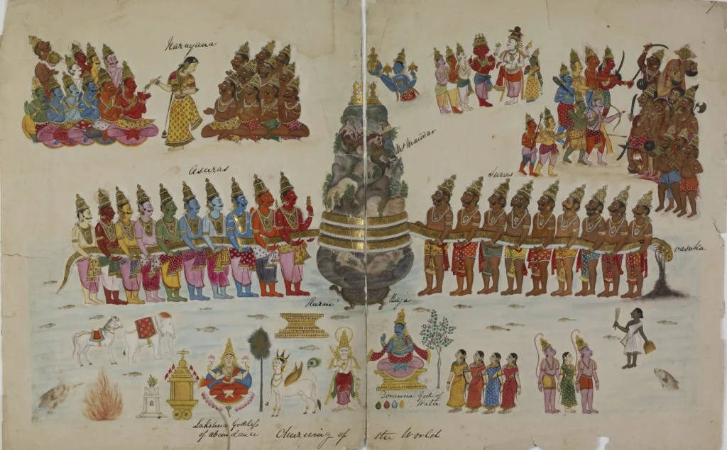 Sagar_manthan_painting_circa_1820